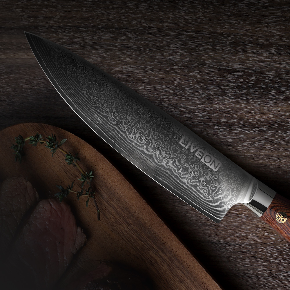 67 strati Damasco Chef coltello