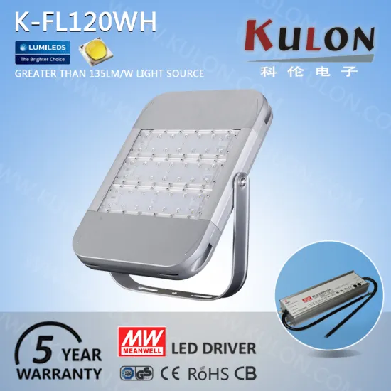 LED flood light 120W 13200LM IP65 rechargeble led flood light