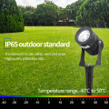 Alumínium táj dekoratív IP65 Modern Spike Garden Light