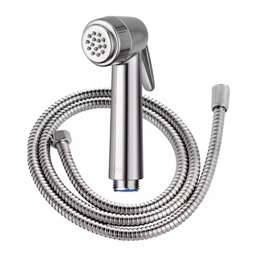 Travel Bidet Sprayer Kit พร้อมท่ออ่อนและตัวยึด