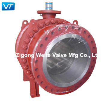 Flange ISO 5211 Válvula de esfera flangeada Hule Bare