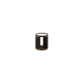 Mesa lateral redonda de mesa con marco de metal
