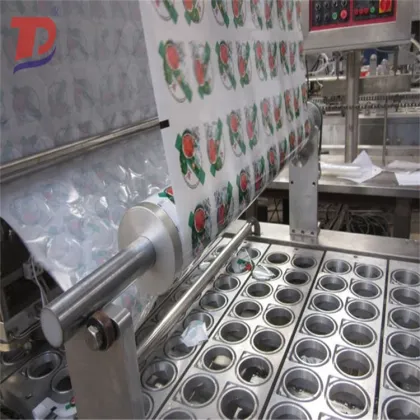Automatic Paper Cup Jam Filling and Sealing Machine