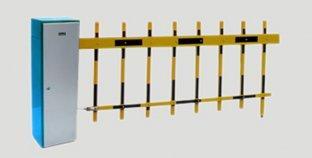 Fence Barrier Gate With Durable Motor Support Remote Contro
