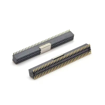 0,8 mm encabezado femenino filas duales SMT