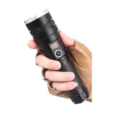 Long Range Torch Light: P70 Super Powerful 10000 Lumen Flashlight with Zoom