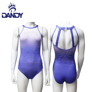 Short sleeves training leotards