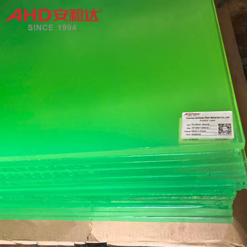 90A Hojas de poliuretano de PU delgada PU Polyether Sheet