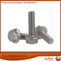 BrightFfastener DIN 6921 شفة براغي