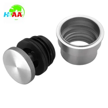 TS16949 certified precision cnc machined waterproof stainless steel pop up gas caps for weld in steel tanks