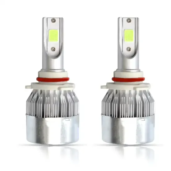 Top Selling Universal Vehicle LED Headlight Bulbs: C6 Ice Blue 9005/9006 36W 8000K for H1/H3/H7/11/880 Fog Lights