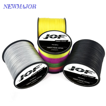 JOF 1000M 8-Strand 18-88lb PE Braided Fishing Wire