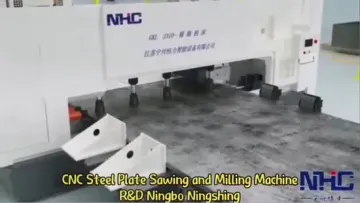 GKL2610 CNC Steel Plate Circular Sawing and Milling Machine