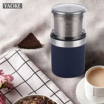 Portable Commercial Electric Coffee Mill Maker Manual Adjustable Coffee Grinder
