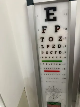 Top Quality Snellen Visual Acuity Chart VC-011 - Eye Vision Chart Optical Equipment