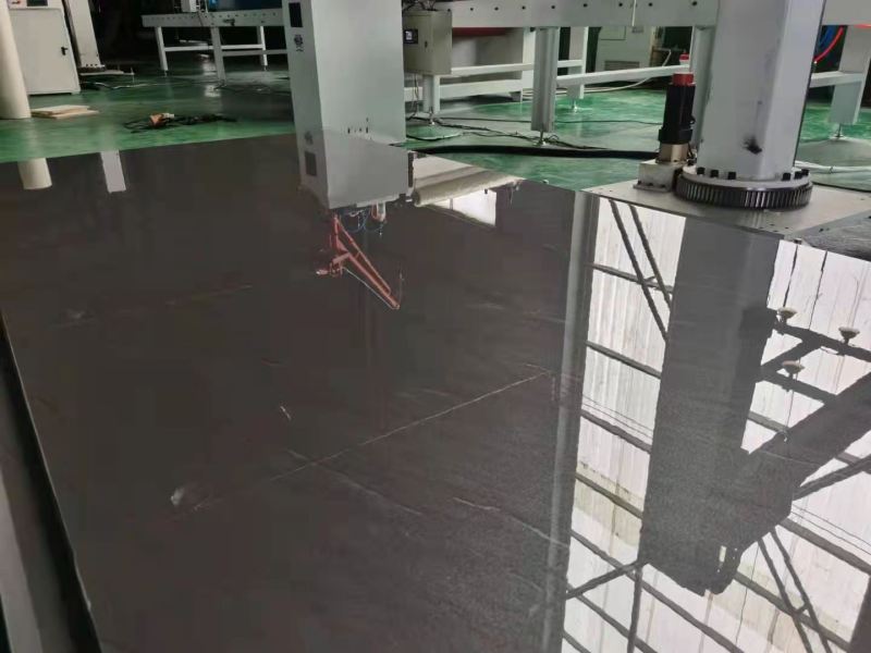 Qingdao QILI PUR Hot Melt Glue Flat Laminating Production Line Machines