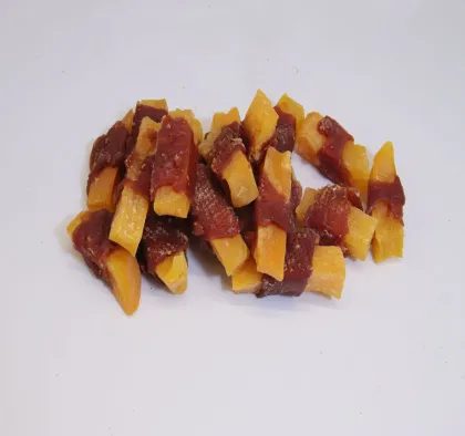 Natural Duck and Sweet Potato Chews for Teething Pups - Tooth Healthy Pet Snack