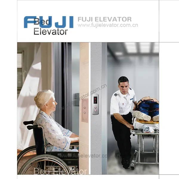 Fuji Vvvf Traction Elevator for Hospitals and Residential Use