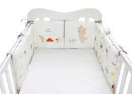 Soft Cotton Baby Crib Protector Set/Crib Bumper