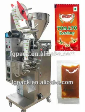 Automatic small paste-state and liquid auto-packaging machine