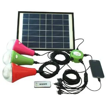 Remote controller solar light led solar camping light