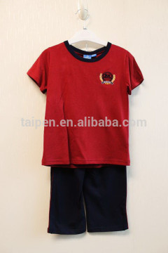 Wholesale Boys Summer Set Short Top & Long Pant Kid Clothing Set TP-8450