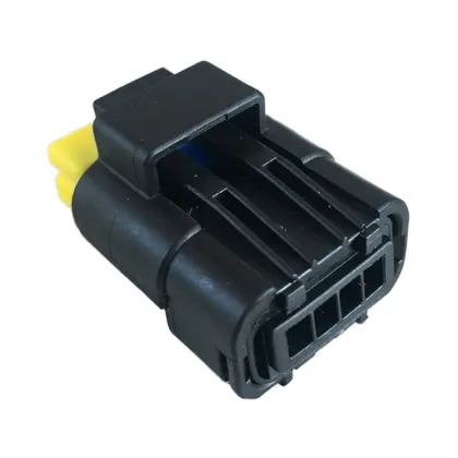 SICMA 1.5 Series 4-Way Female Waterproof Black Auto Connector