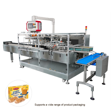 Frozen Food Tray Packing Carton Folding and Box Packing Machines