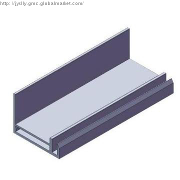 producing aluminium section for solar panel frame
