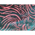 Nylon spandex velvet  burnout elastic for garments