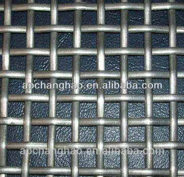 cut edge crimped mesh