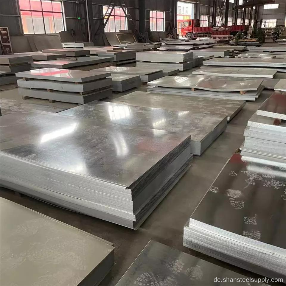 Produzieren Sie 600-1250 mm Stahlplatte verzinkt beschichtete Kälte, gerollt