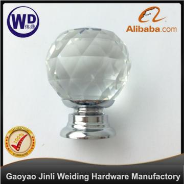 Crystal Furniture Cabinet handle Glass Knobs