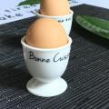 In ceramica pollo uovo titolare Natale colorato in ceramica portauova