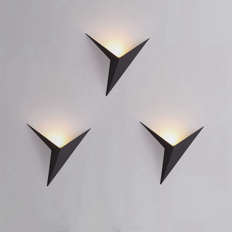 Lâmpada de parede do diodo emissor de luz da forma do triângulo 3W AC85-265V