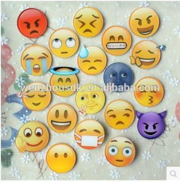 Customize design PVC Emoji fridge magnet home decoration fridge magnetic sticker