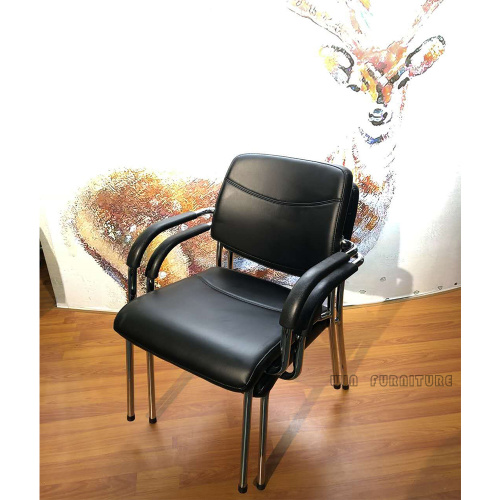 High Quality Leather Armrest Office Chair Office Chairs With Armrest For Meeting Room Factory