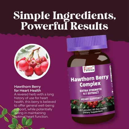 Hawthorn Berry Complex Capsules Heart Health