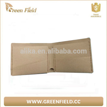 Recycle folding washable kraft paper card holder