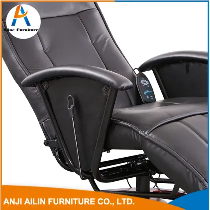 Vibration massage chair leather easy rest recliner chair