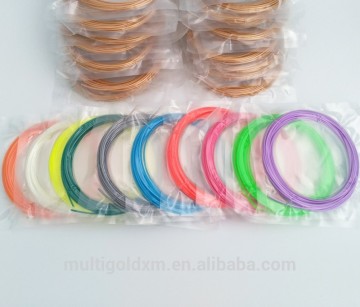 3d printer pen filament pla color changed by temperature shift 1.75mm 3.00mm pla filament