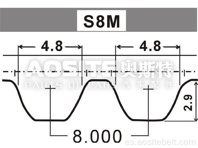 Correa de distribución para Nissan Patrol 260