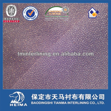 50D*75D woven interlining fabric / 1/1 structure / high quality