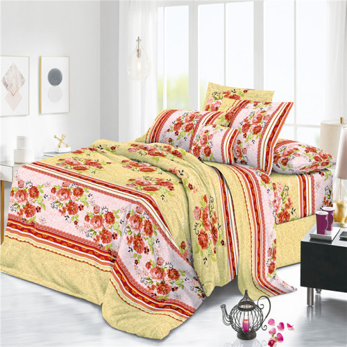 Disperse Print Polyester Woven Fabric For Bed Sheets
