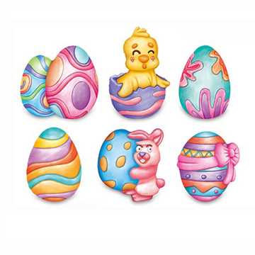 Favors de la fête de Pâques de dessin de bricolage et Dollartoys promotionnels