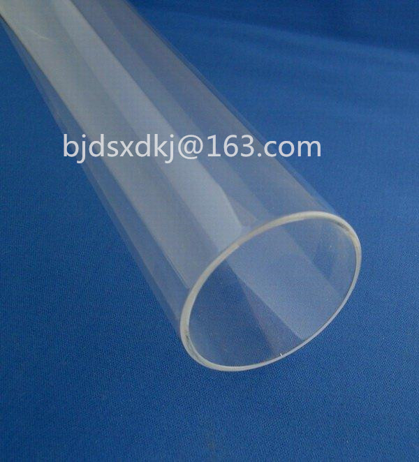 Quartz furance tube / OD*L=100*1000mm / high-temperature / high purity clear quartz tube