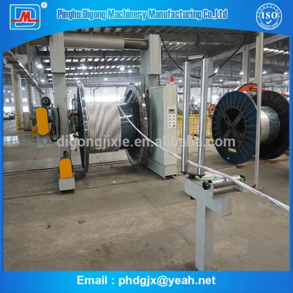 wire take up machine