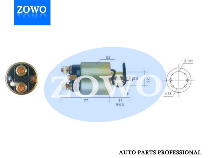 66 8608 Starter Motor Solenoid