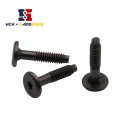 Socket Wafer Head Connector Screw Black