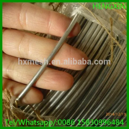 high quality low price electro galvanized iron wire